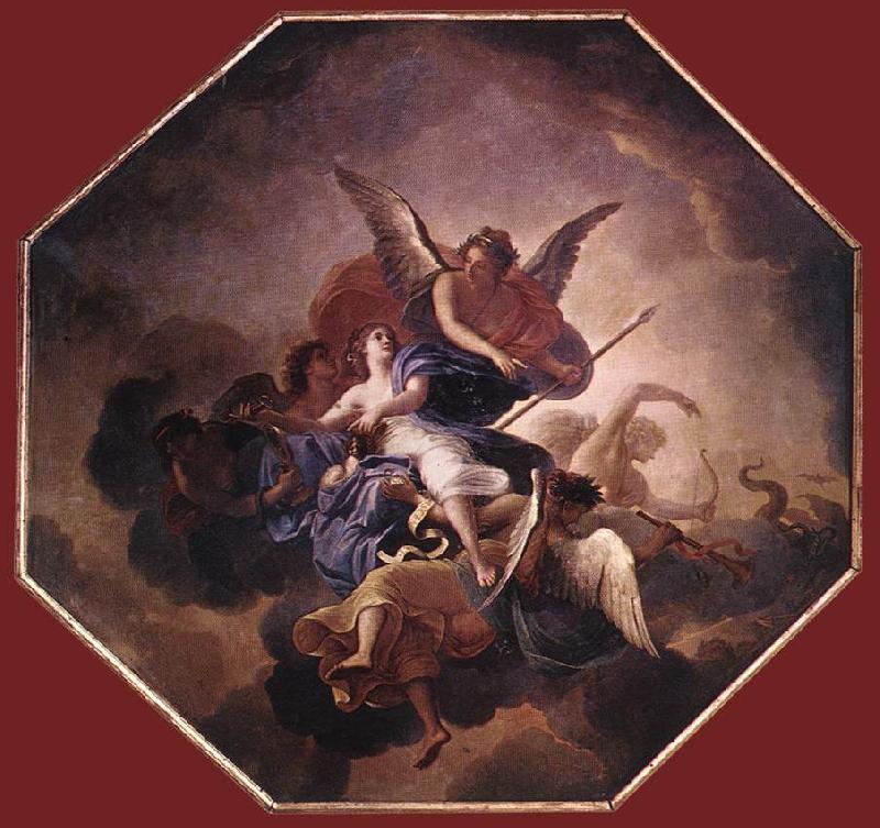 LE BRUN, Charles The Triumph of Faith  fs oil painting image